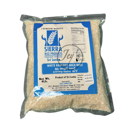 White Raw Rice (Kiribath Rice) 4lb