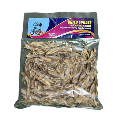 Sprats - Dried Anchovy - Head Less (200g)