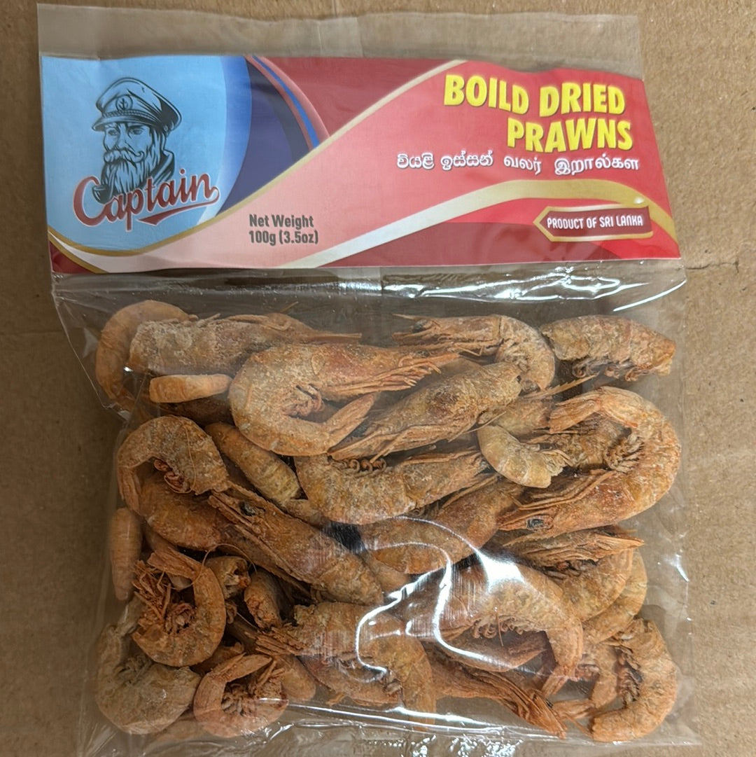 Boiled Dried Prawns (100g)